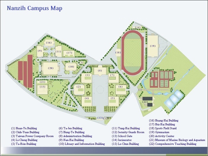 Nanzih Campus Map